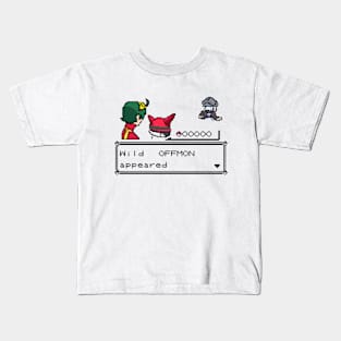 Monster battle Digimon Universe Kids T-Shirt